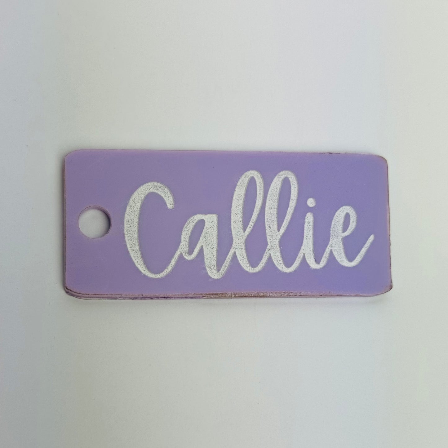 Personalized Pastel Keychain