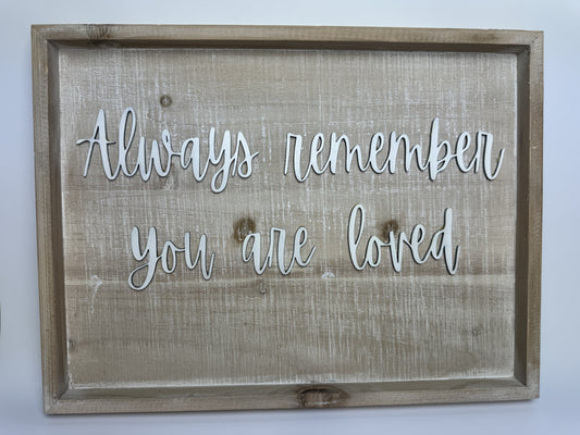 Loved Wall Frame